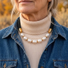 Prepster Statement Rope Necklace- southern black