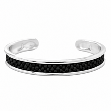 Yacht Hopper Bangle Black Boa
