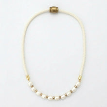 prepster dainty rope necklace- southern cream