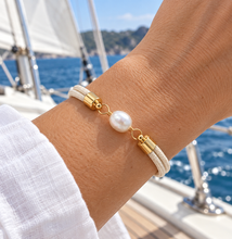 Pearl Girl Bracelet-double creeam