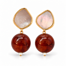 Tortoise Shell Mother of Pearl Drops