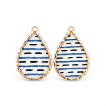Coastal Ticking Stripe Mini Schooner