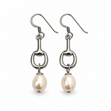 Horsebit Pearl Dangles