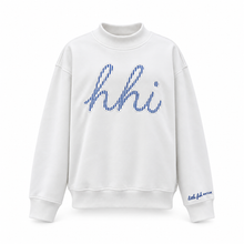 HHI seersucker mock neck product photo
