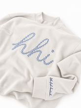 Off-white HHI seersucker mock neck front
