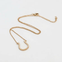 Horsebit Rope Necklace