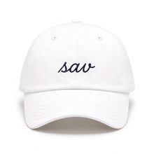 PREORDER sav cap -white