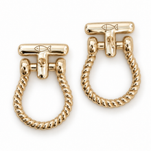 Horsebit Rope Earrings