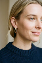 Mixed Metal Hoops