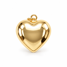 Puffy Heart Charm-medium