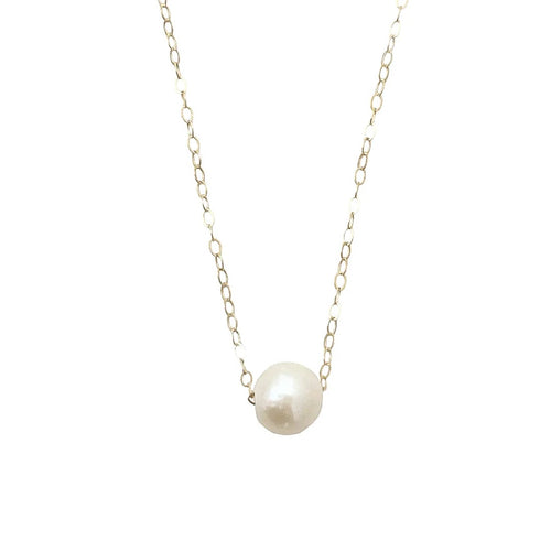 simple pearl necklace