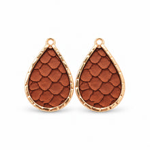 Brown Pinecone Embossed Mini Schooner