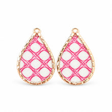 Pink Cane Webbing Mini Schooner