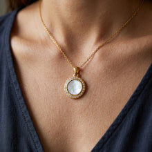 Mother of Pearl Stainless Pendant