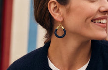 Small Navy Rope Hoops