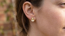 Oyster Pearl Stud Earrings