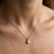 Dainty CZ Pendant Necklace