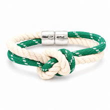 Regatta Knot-green dash & natural