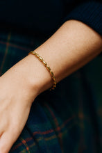 Charleston rice bead bracelet- gold