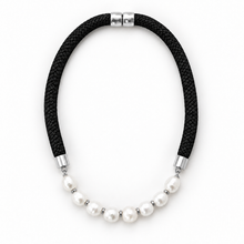 Prepster Statement Rope Necklace- southern black