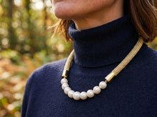 Prepster Statement Rope Necklace- signature gold