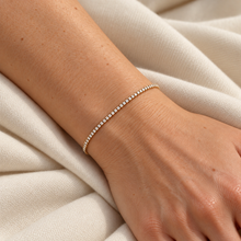 Super Dainty Tennis Bracelet Silver