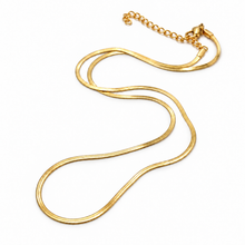Thin Herringbone Necklace