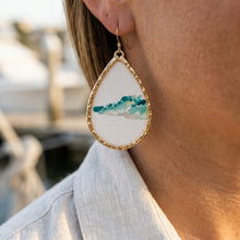 Marsh Gator Schooner Large Tear Earrings