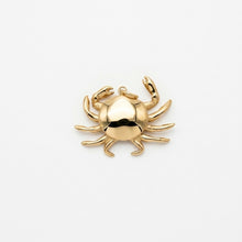 Golden Crab Charm
