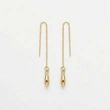 Charleston Rice Bead Chain Threader Earrings