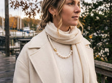 Prepster Statement Rope Necklace- signature cream