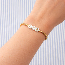 little fish boateak beaded bracelet custom word bracelet
