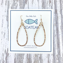 class-sea keel earrings- GOLD