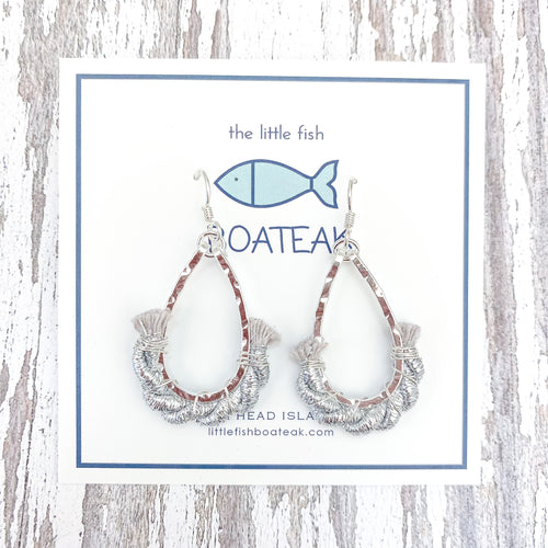 mini keel {silver rope} SILVER