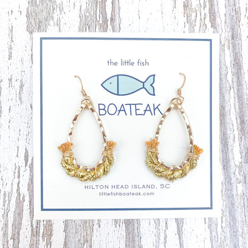 mini keel {gold rope} GOLD