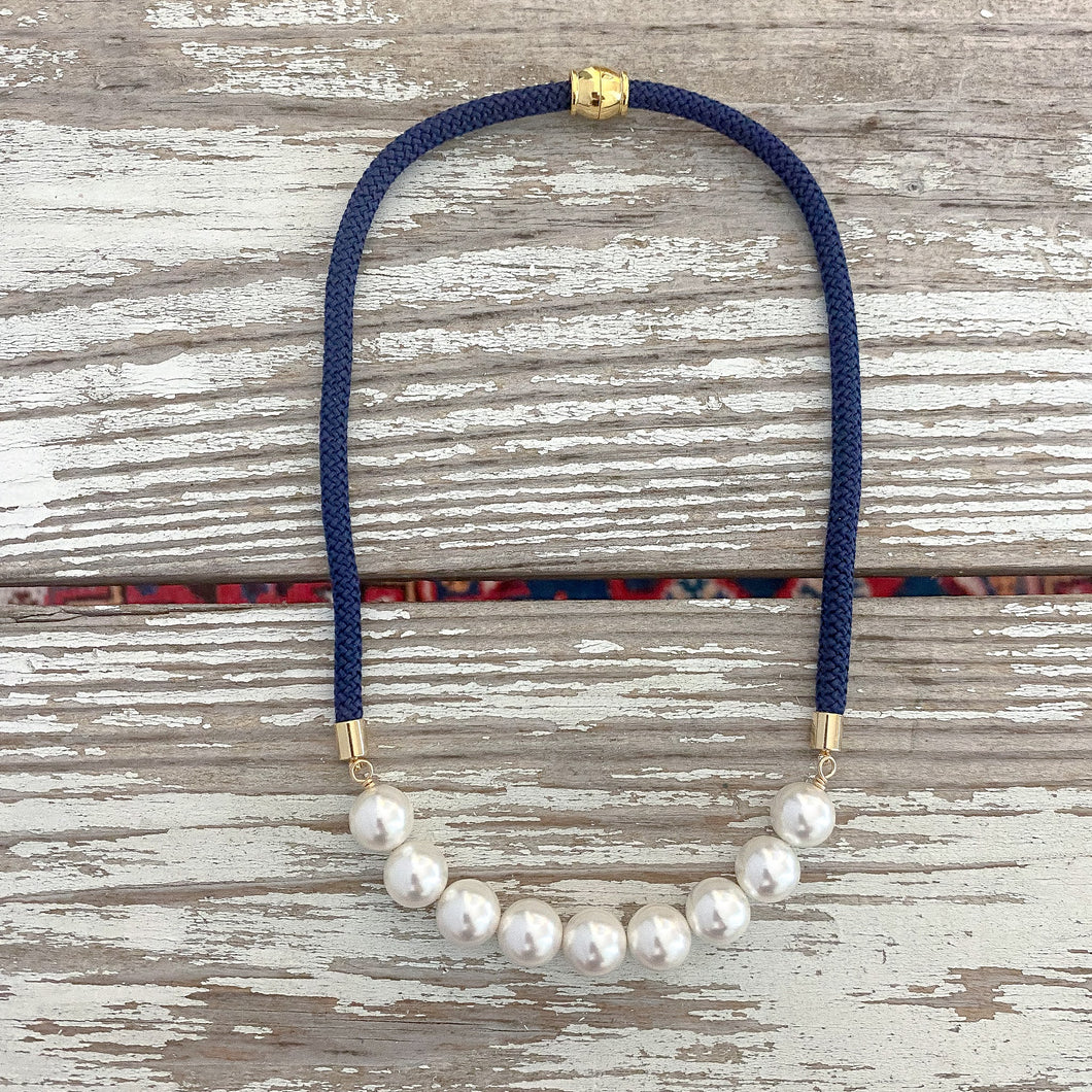 prepster dainty {signature/navy rope}