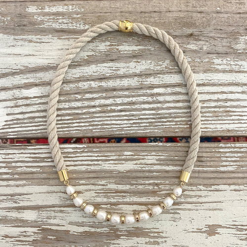 day sailor necklace {southern small/nautical natural}