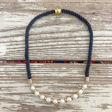day sailor necklace {southern small/nautical navy}